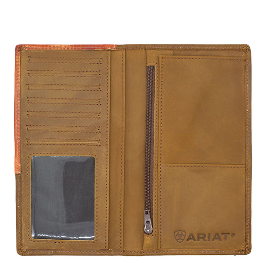 Ariat Rodeo Wallet - Brown/Tan