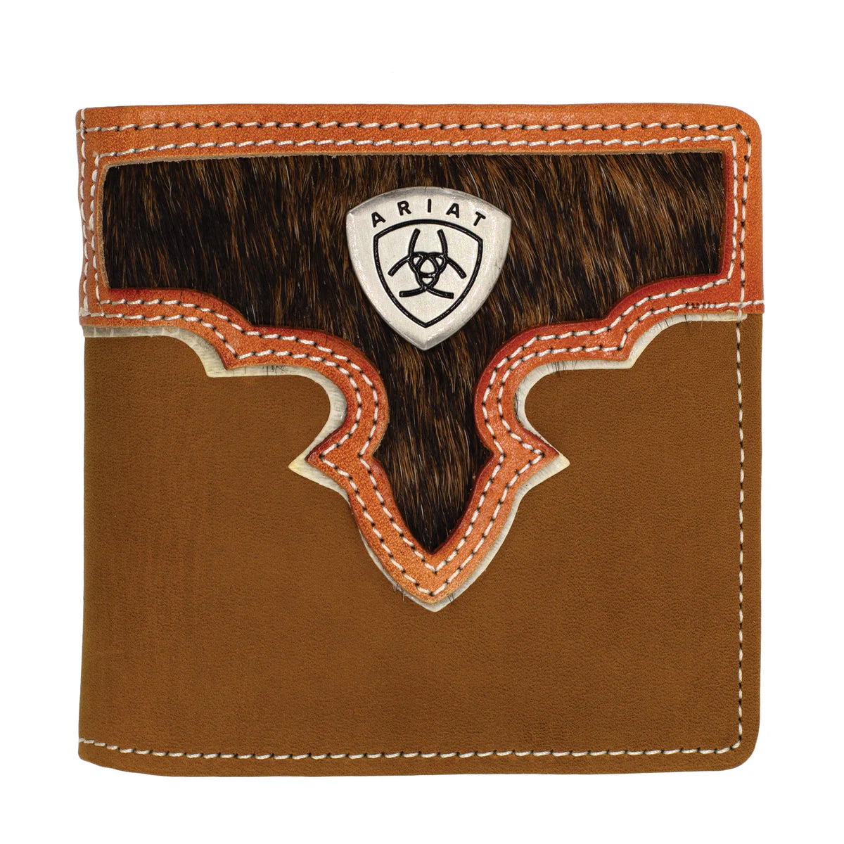 Ariat Bi-Fold Wallet - Two Toned Hair On - WLT2108A