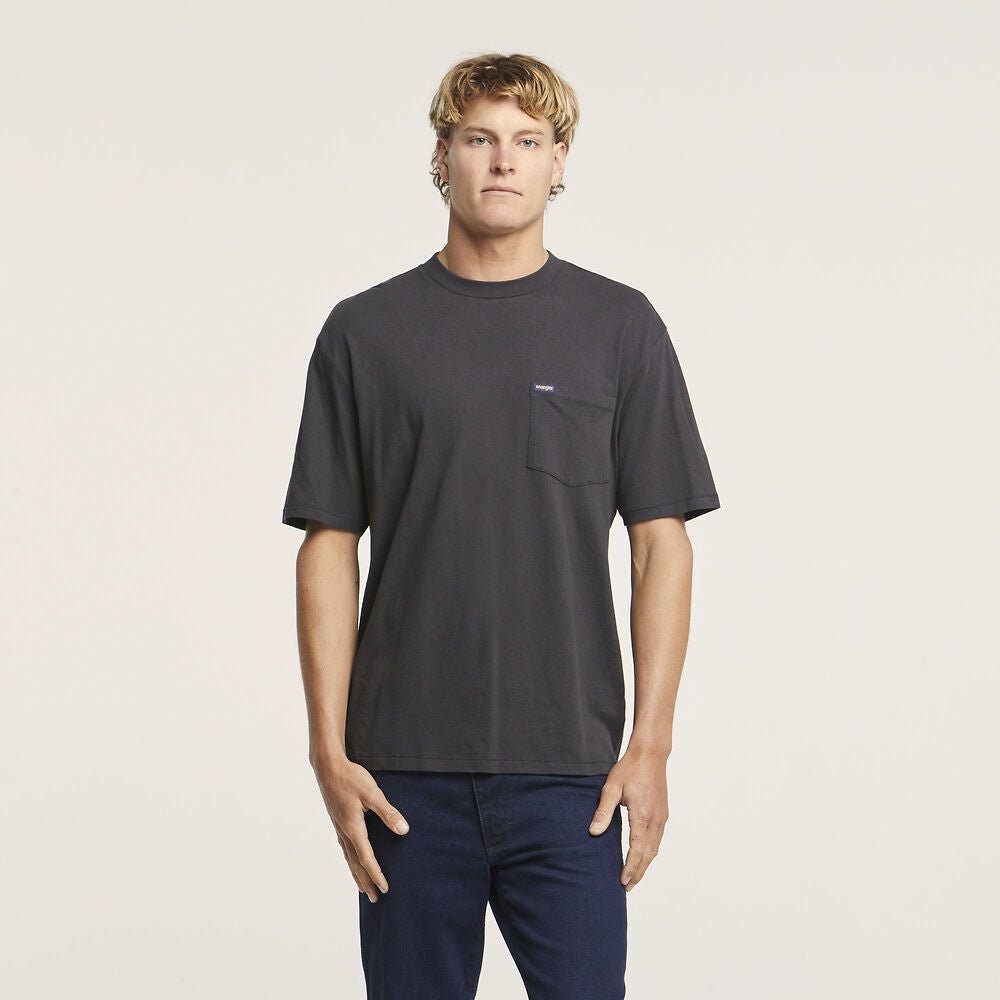 Wrangler Mens Classic Pocket Tee - W/091065/082