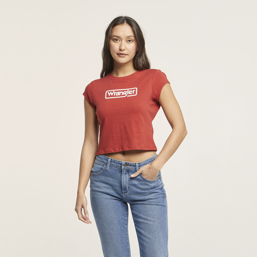 Wrangler Ladies Tee - W/091068/358