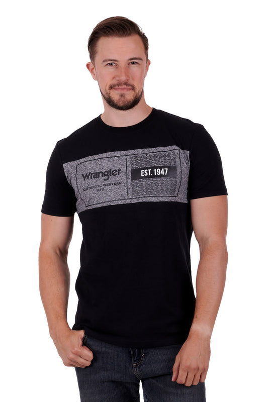Wrangler Mens Stewart S/S Tee - X3S1557853
