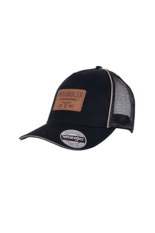 Wrangler Original High  Profile Trucker Cap - Black - X3S1952CAP