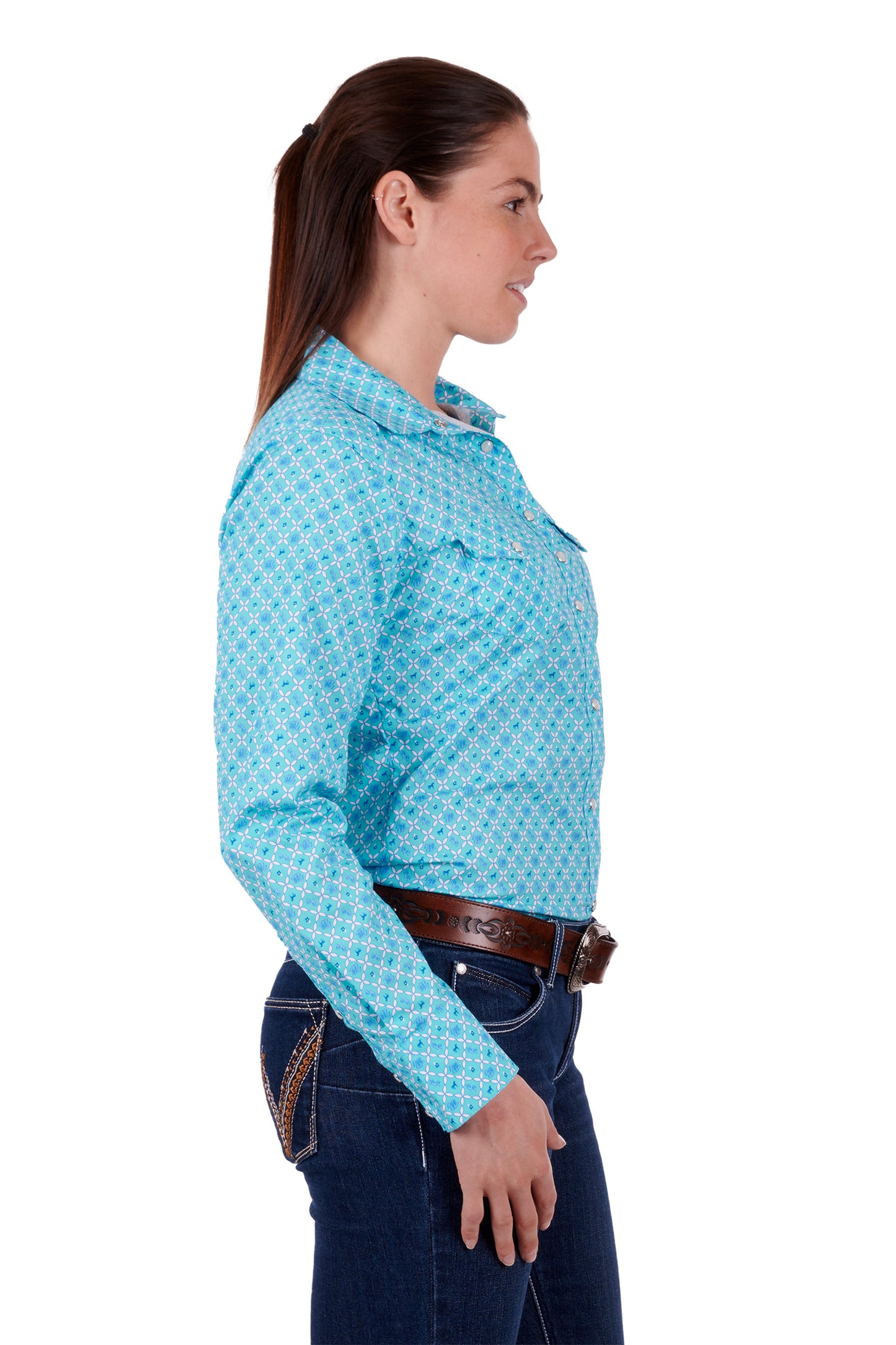 Wrangler Ladies L/S Shirt - X3S2126509