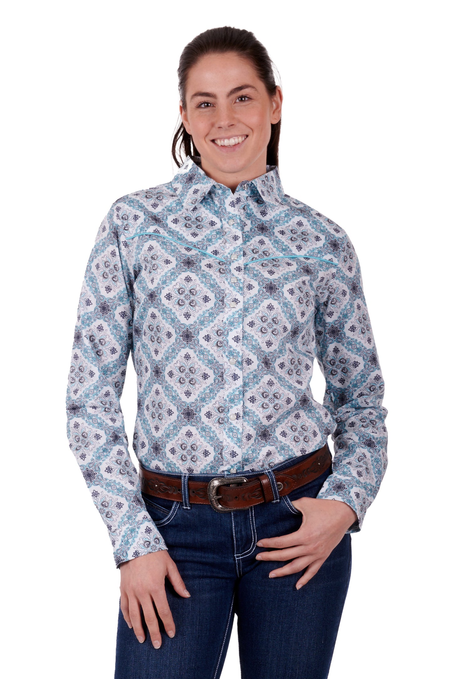 Wrangler Ladies L/S Shirt - X3S2137661
