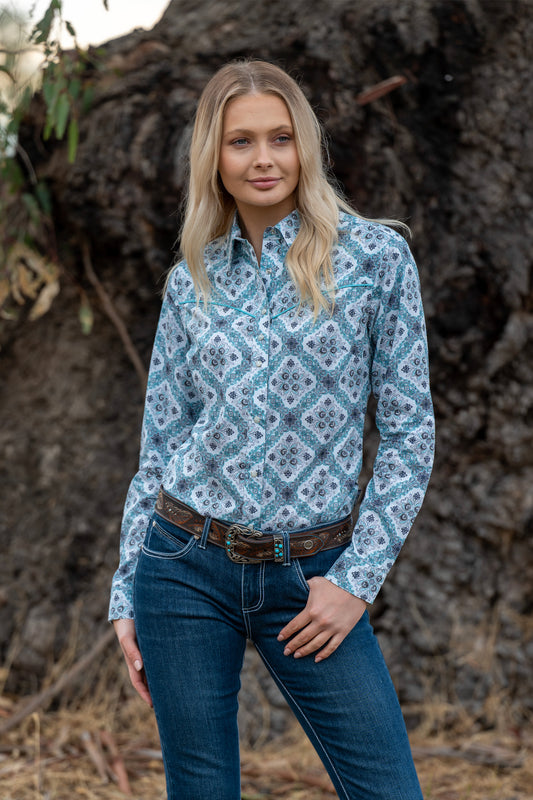 Wrangler Ladies L/S Shirt - X3S2137661