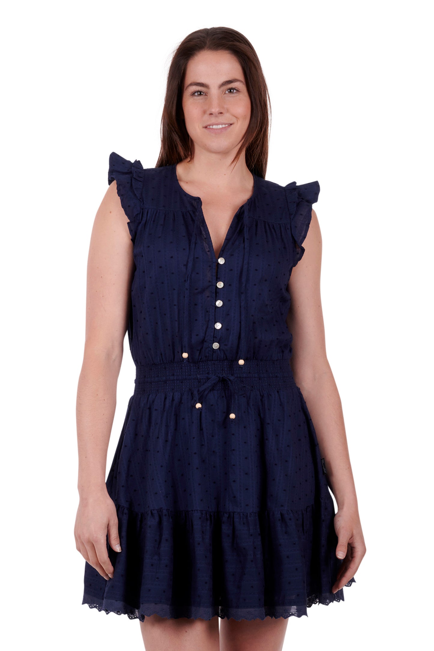 Wrangler Ladies Donita Dress - Navy - X3S2401726