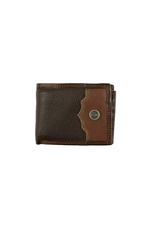 Wrangler Johnny Wallet - Dark Tan - X4S1935WLT