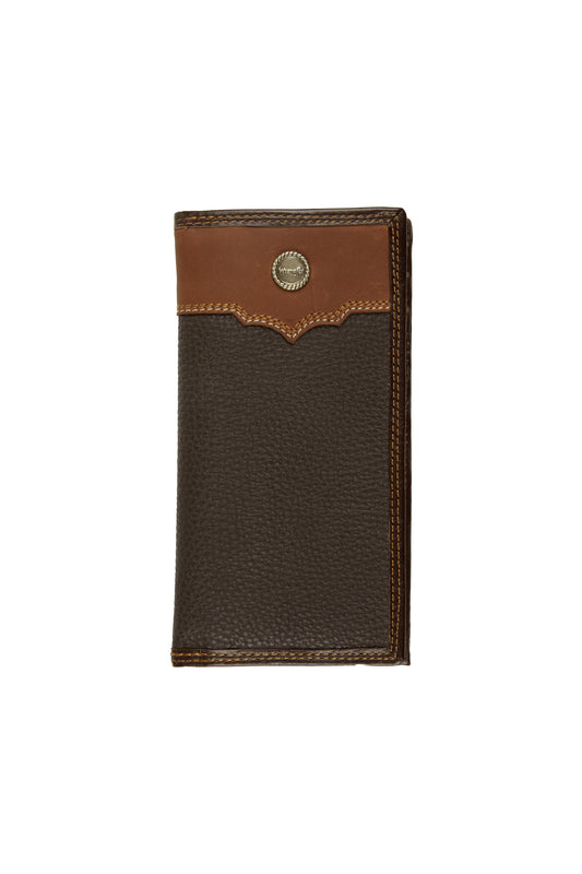 Wrangler Johnny Rodeo Wallet - Dark Tan - X4S1936WLT
