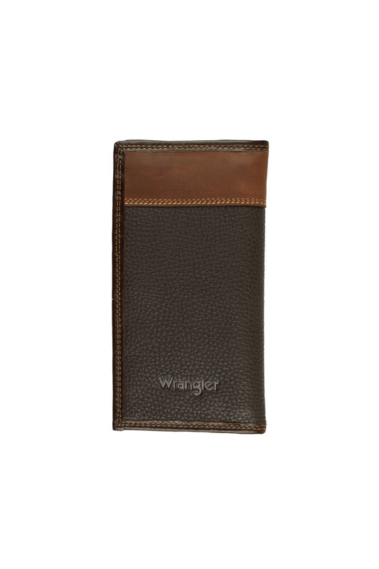 Wrangler Johnny Rodeo Wallet - Dark Tan - X4S1936WLT