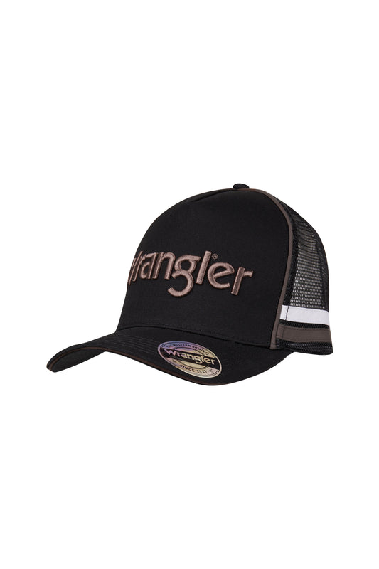 Wrangler Luke High Profile Trucker Cap - Black - X4S1942CAP
