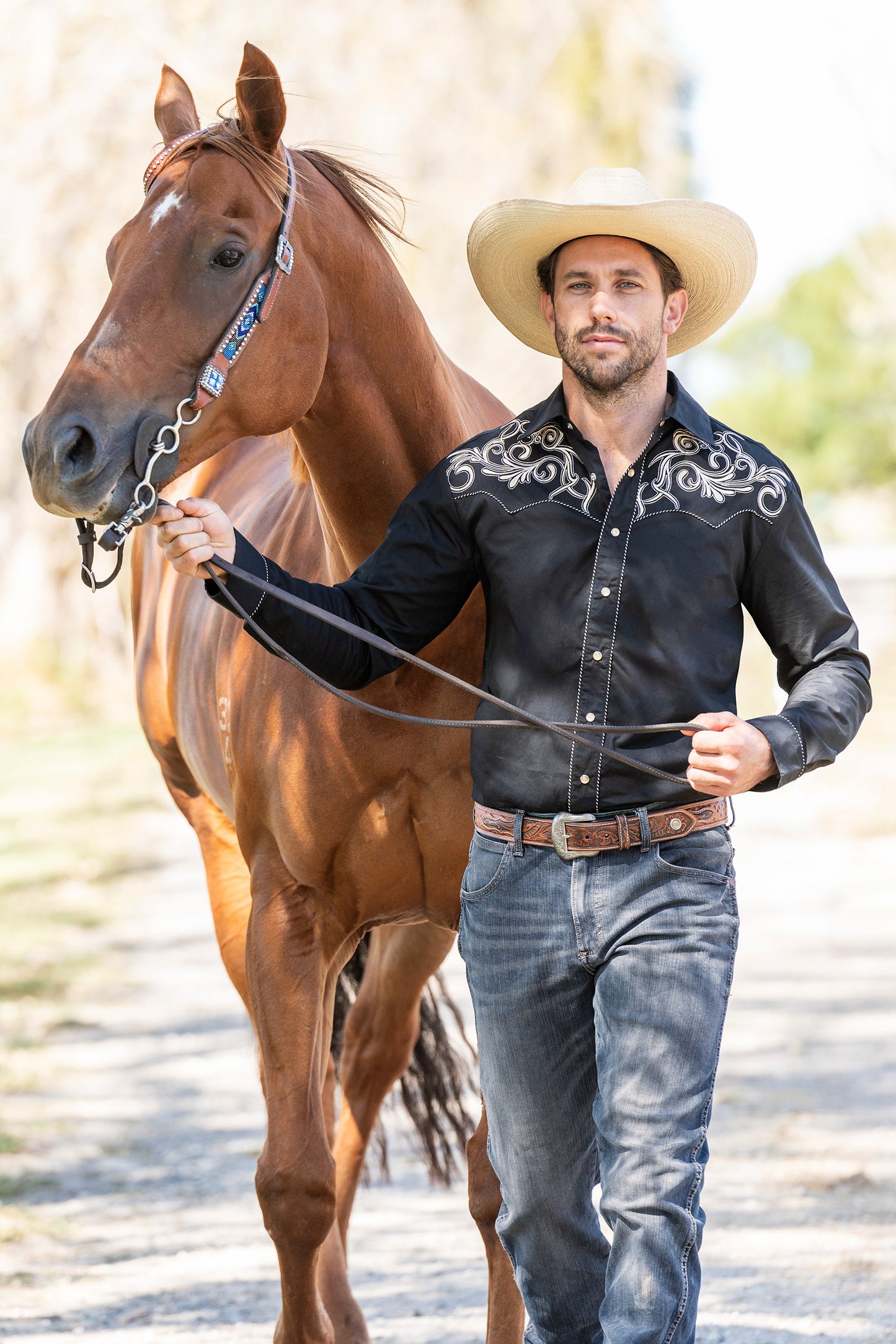 Wrangler Ronnie Belt - Tan
