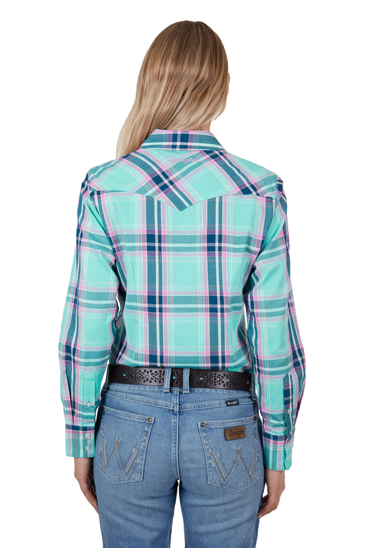 Wrangler Ladies L/S Shirt - X4S2127121