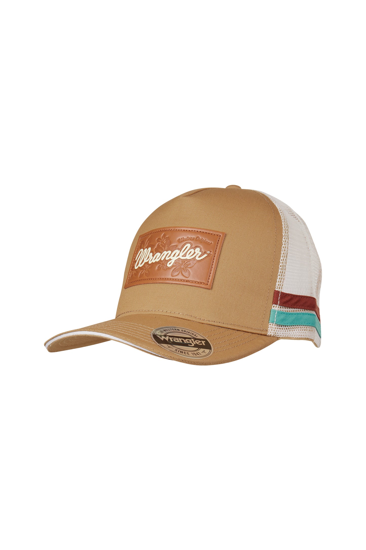 Wrangler Logan High Profile Trucker Cap - Stone - X4S2905CAP