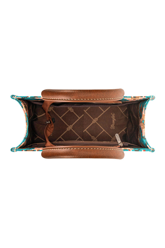 Wrangler Southwestern Cross Body Bag - Aqua - X4S2950BAG