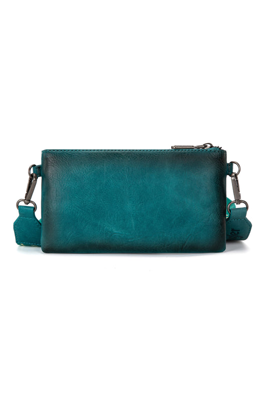 Wrangler Wallet Crossbody Bag - Turquoise - X4S2962BAG