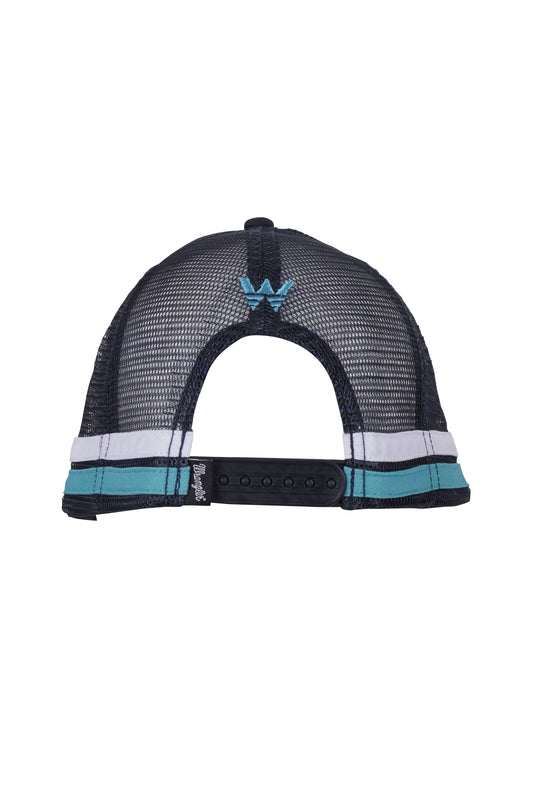 Wrangler Ian High Profile Trucker Cap - Navy - X4W1942CAP