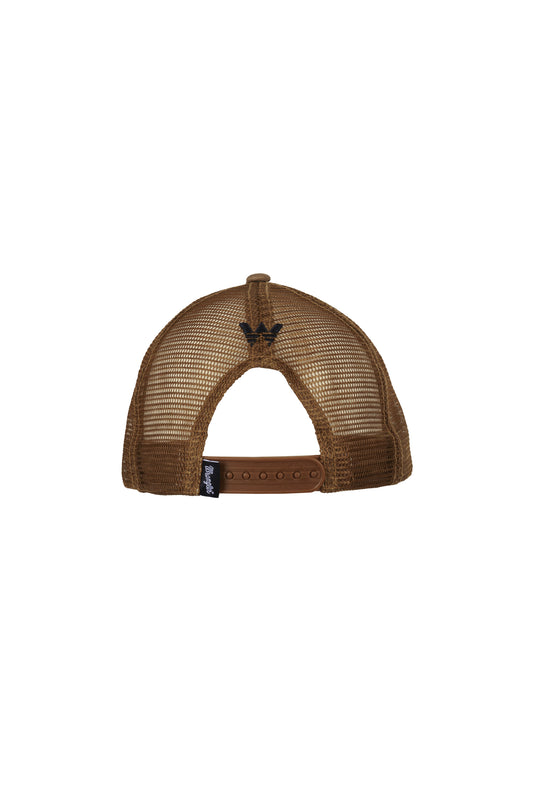 Wrangler Kane Trucker Cap - Dark Tan - X4W1947CAP