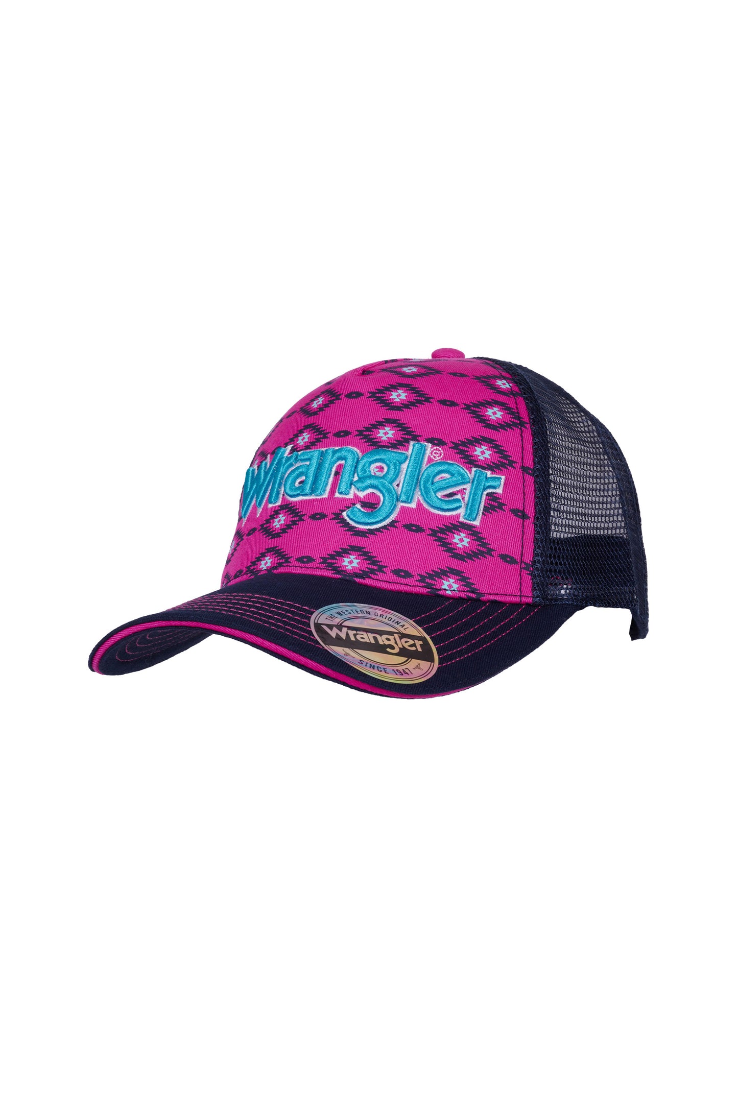 Wrangler Jo-Jo Trucker Cap - Pink/Navy - X4W2908CAP