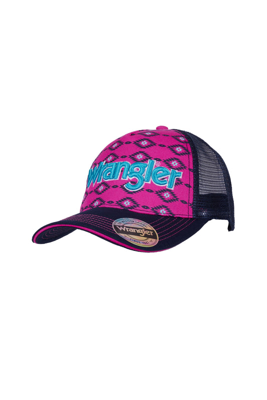 Wrangler Jo-Jo Trucker Cap - Pink/Navy - X4W2908CAP