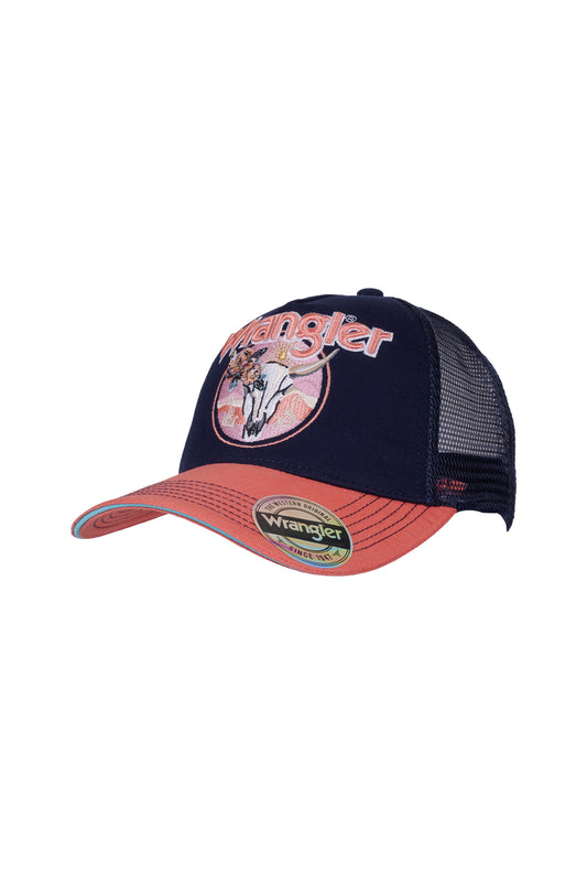 Wrangler Chelsea Trucker Cap - Navy/Canyon - X4W2999CAP