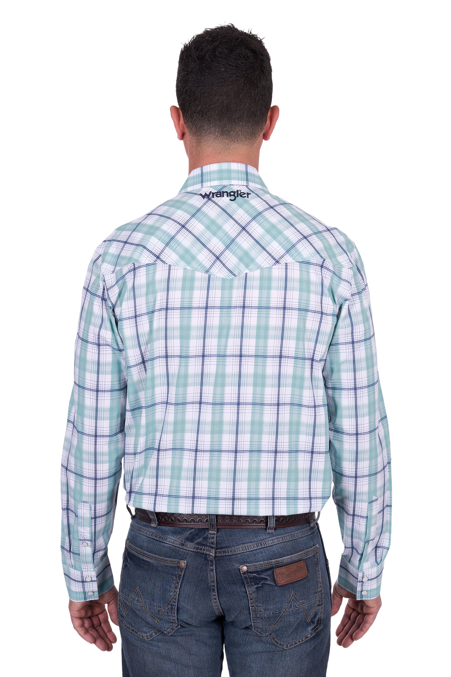 Wrangler Mens Jacob Logo L/S Shirt - X5S1111364