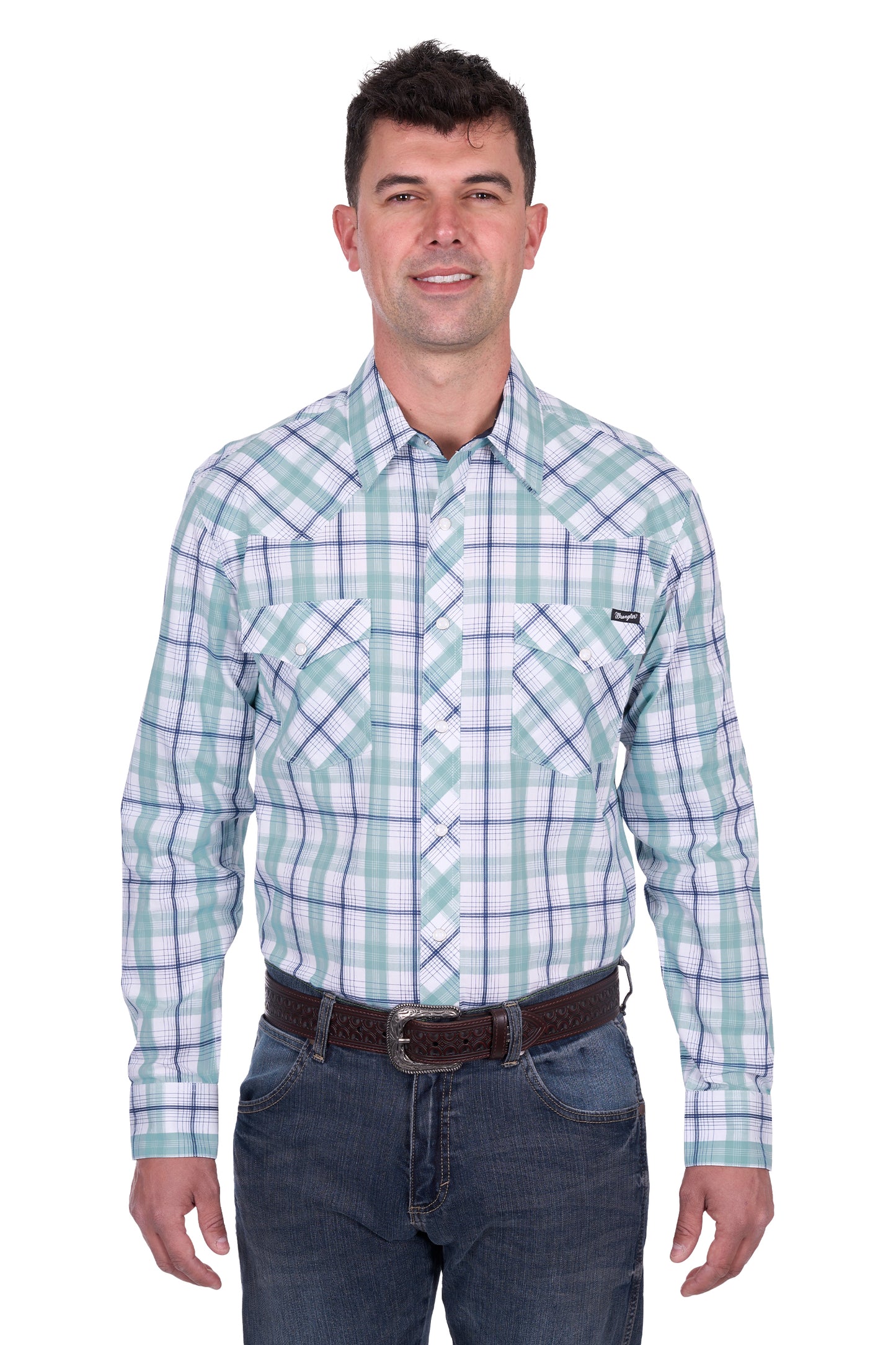 Wrangler Mens L/S Shirt - X5S1112364