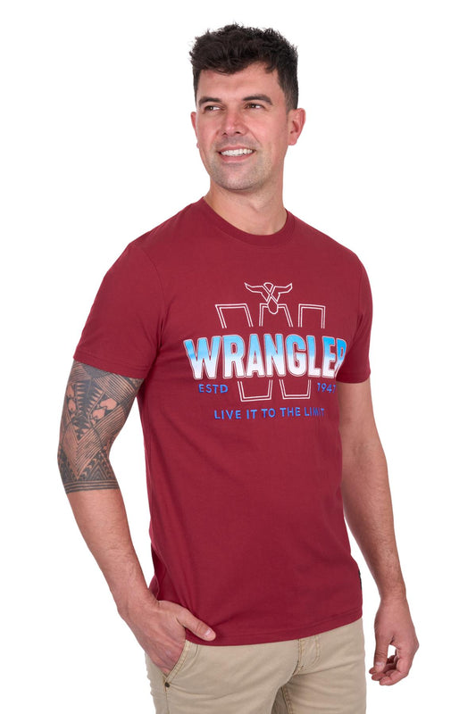 Wrangler Mens S/S Tee - X5S1557387