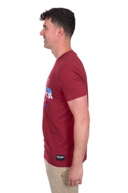 Wrangler Mens S/S Tee - X5S1557387