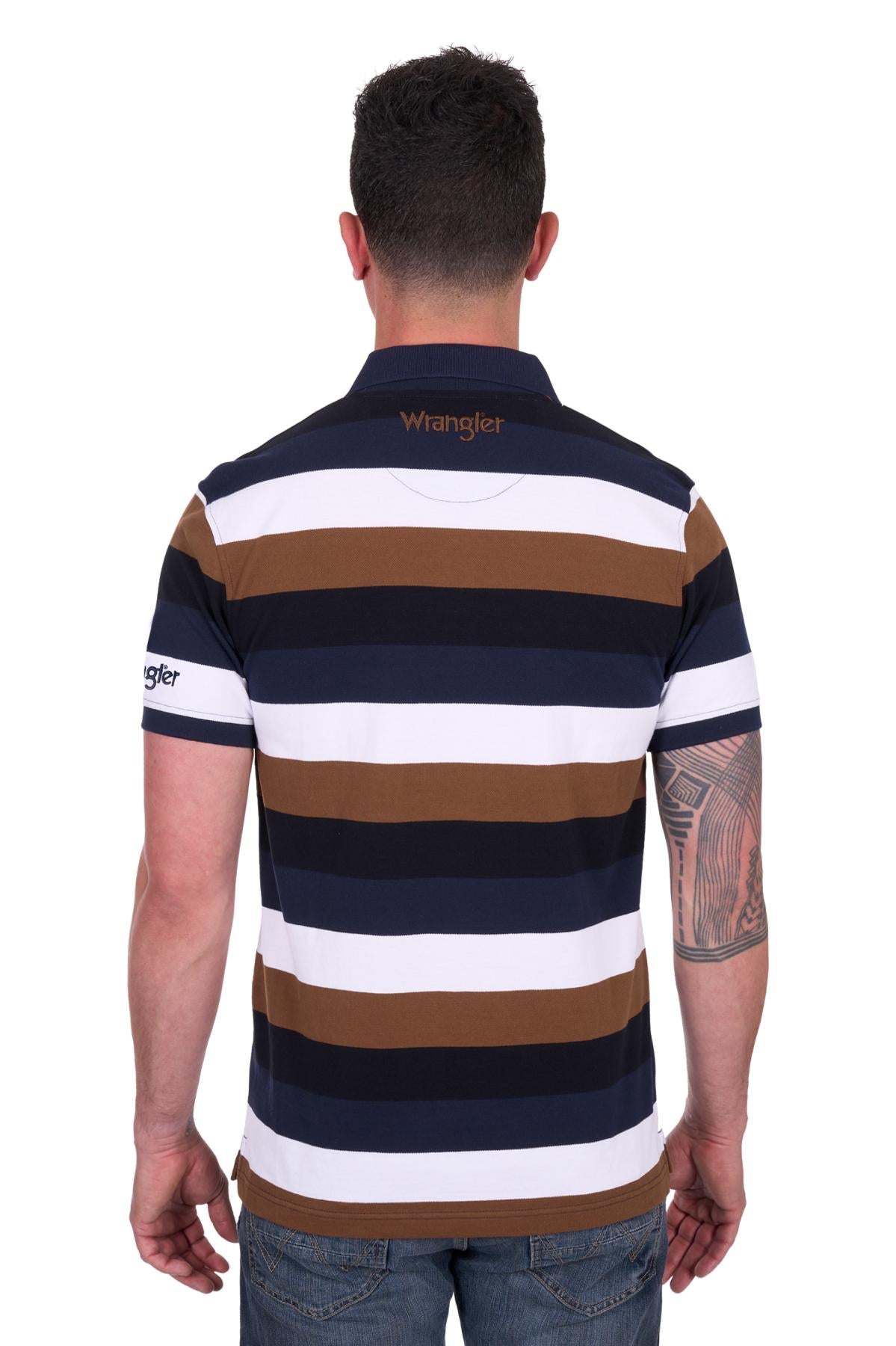 Wrangler Mens 1-Pocket S/S Polo - X5S1560375