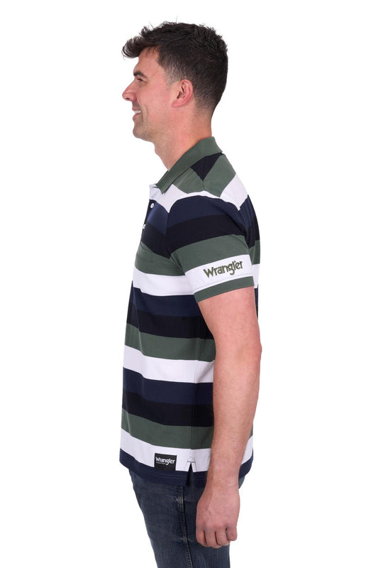 Wrangler Mens 1-Pocket S/S Polo - X5S1560378