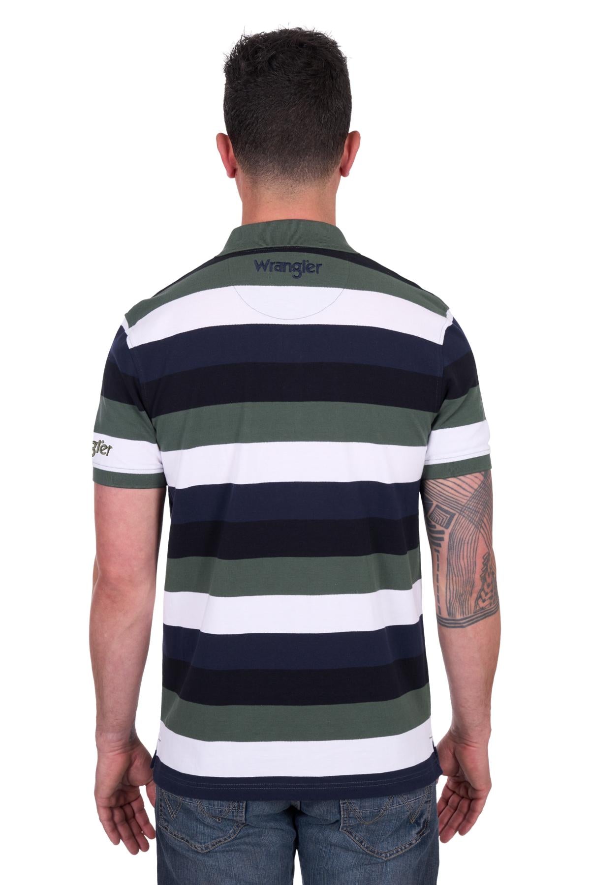 Wrangler Mens 1-Pocket S/S Polo - X5S1560378