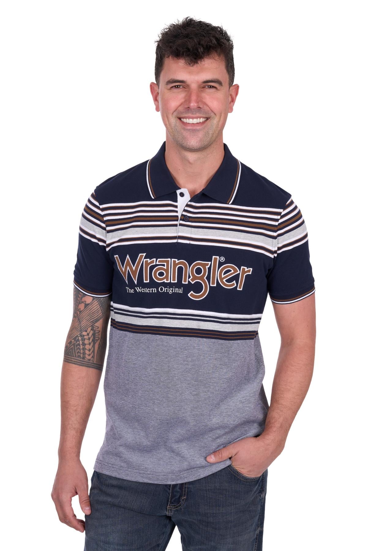 Wrangler Mens S/S Polo - X5S1566373