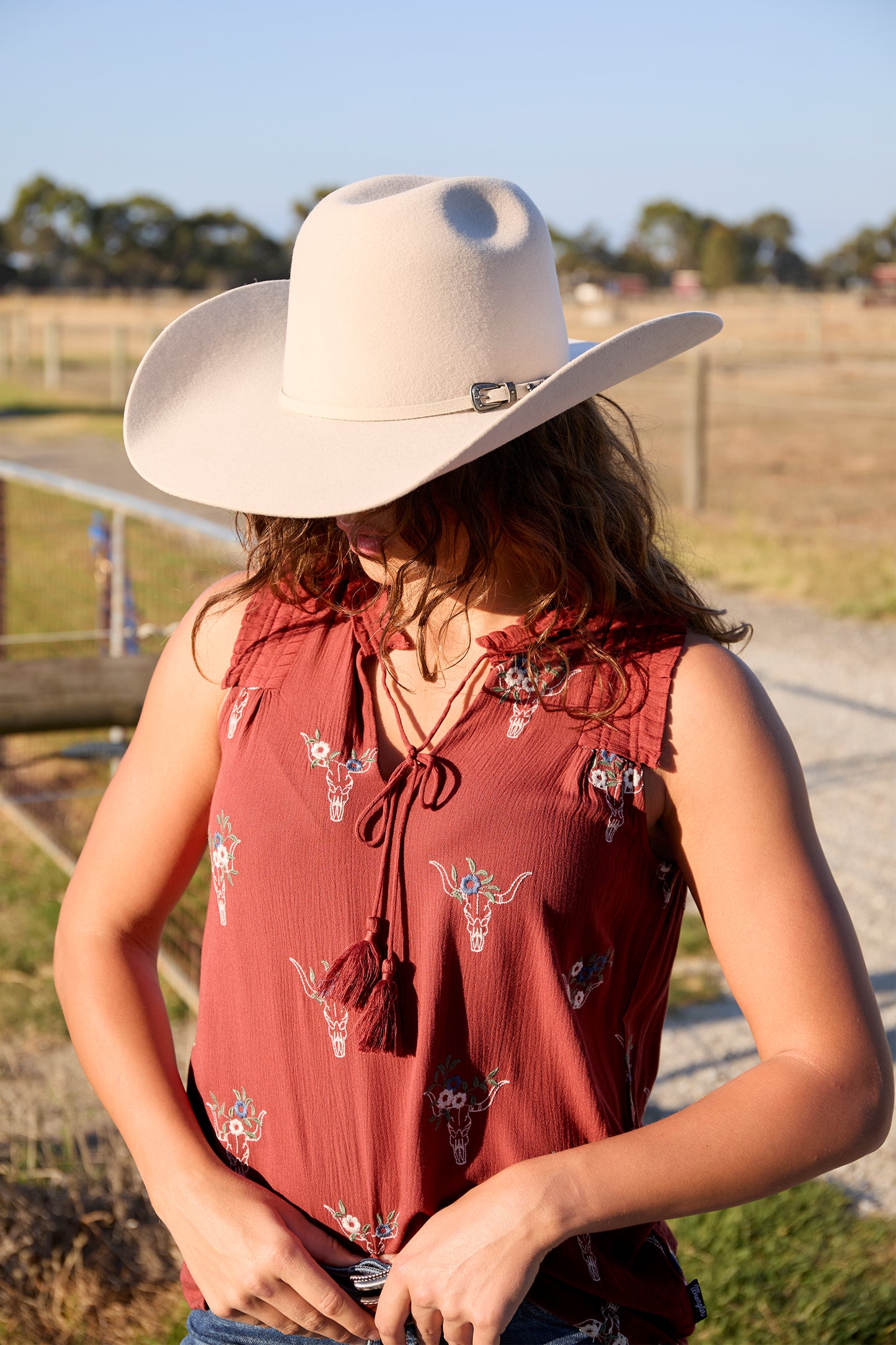 Wrangler Landon Hat - X5S1955HAT - Bone