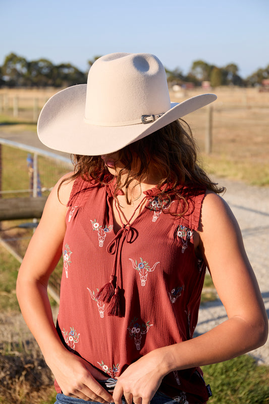Wrangler Landon Hat - X5S1955HAT - Bone