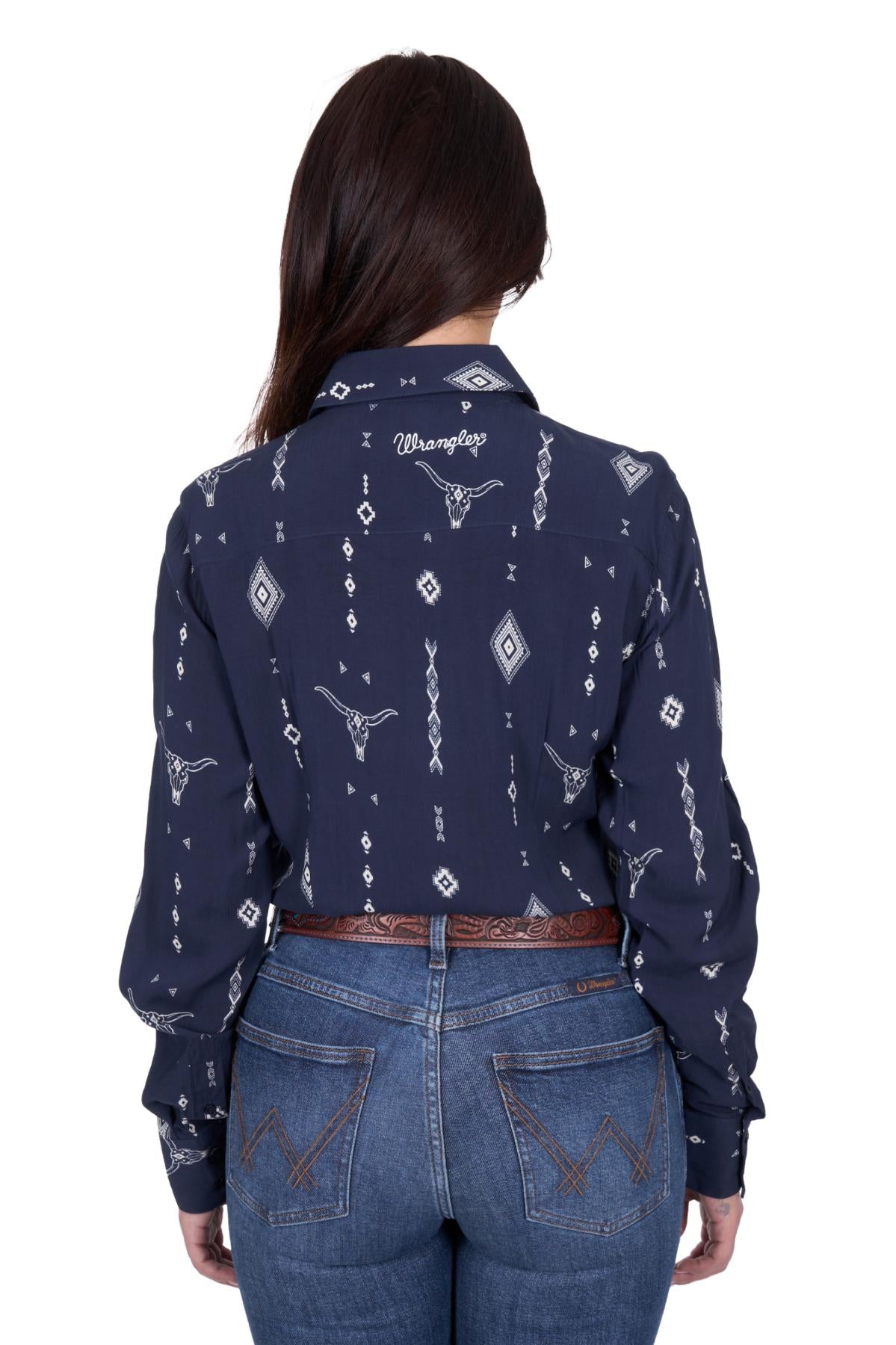 Wrangler Ladies Austin L/S Shirt - X5S2126430
