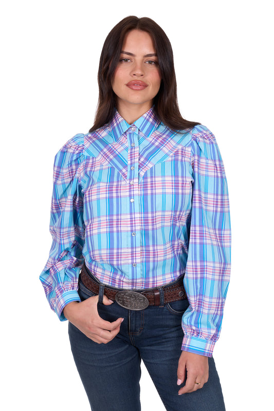 Wrangler Ladies Emily L/S Shirt - X5S2129431