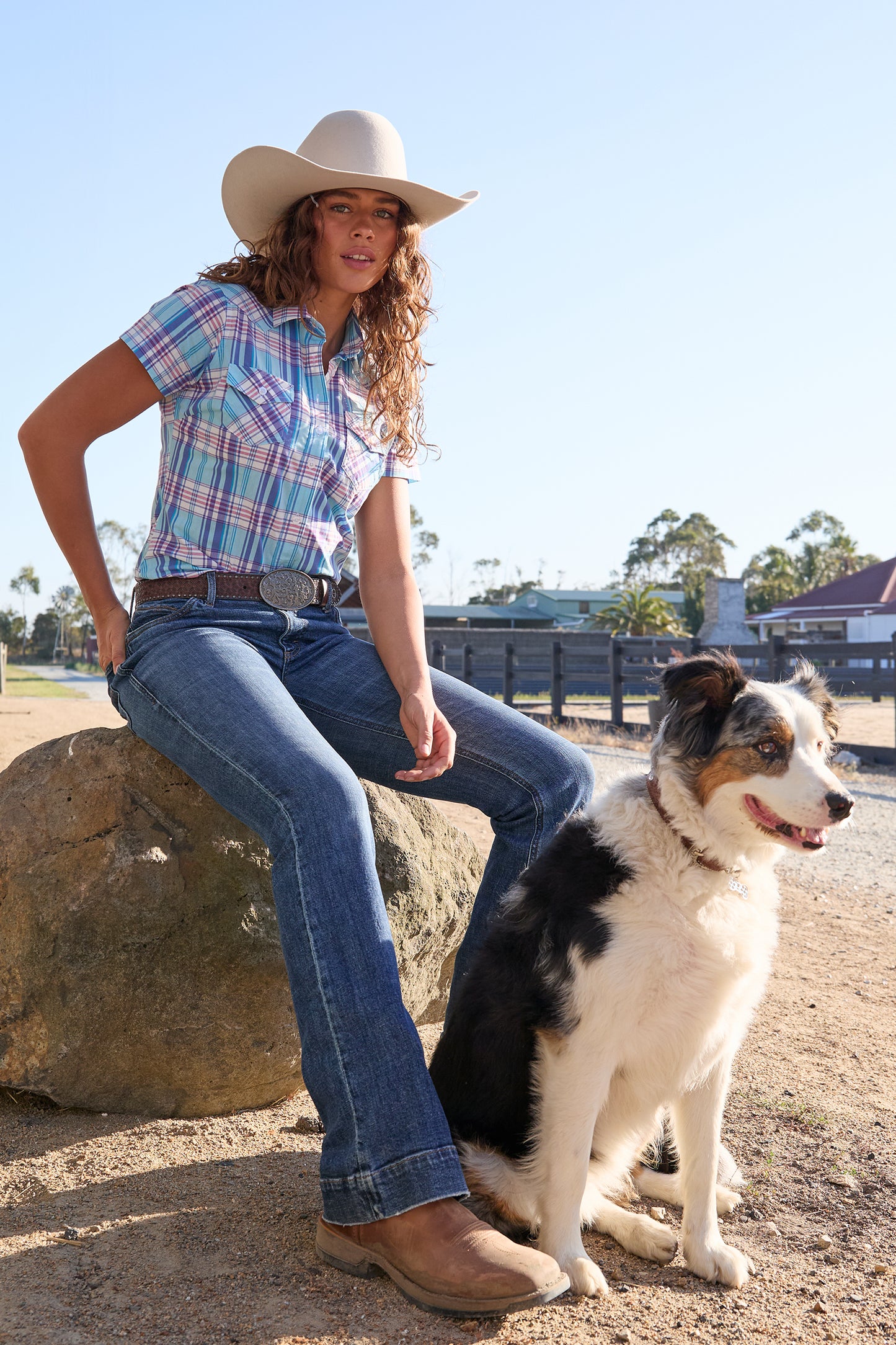 Wrangler Ladies S/S Shirt - X5S2132431