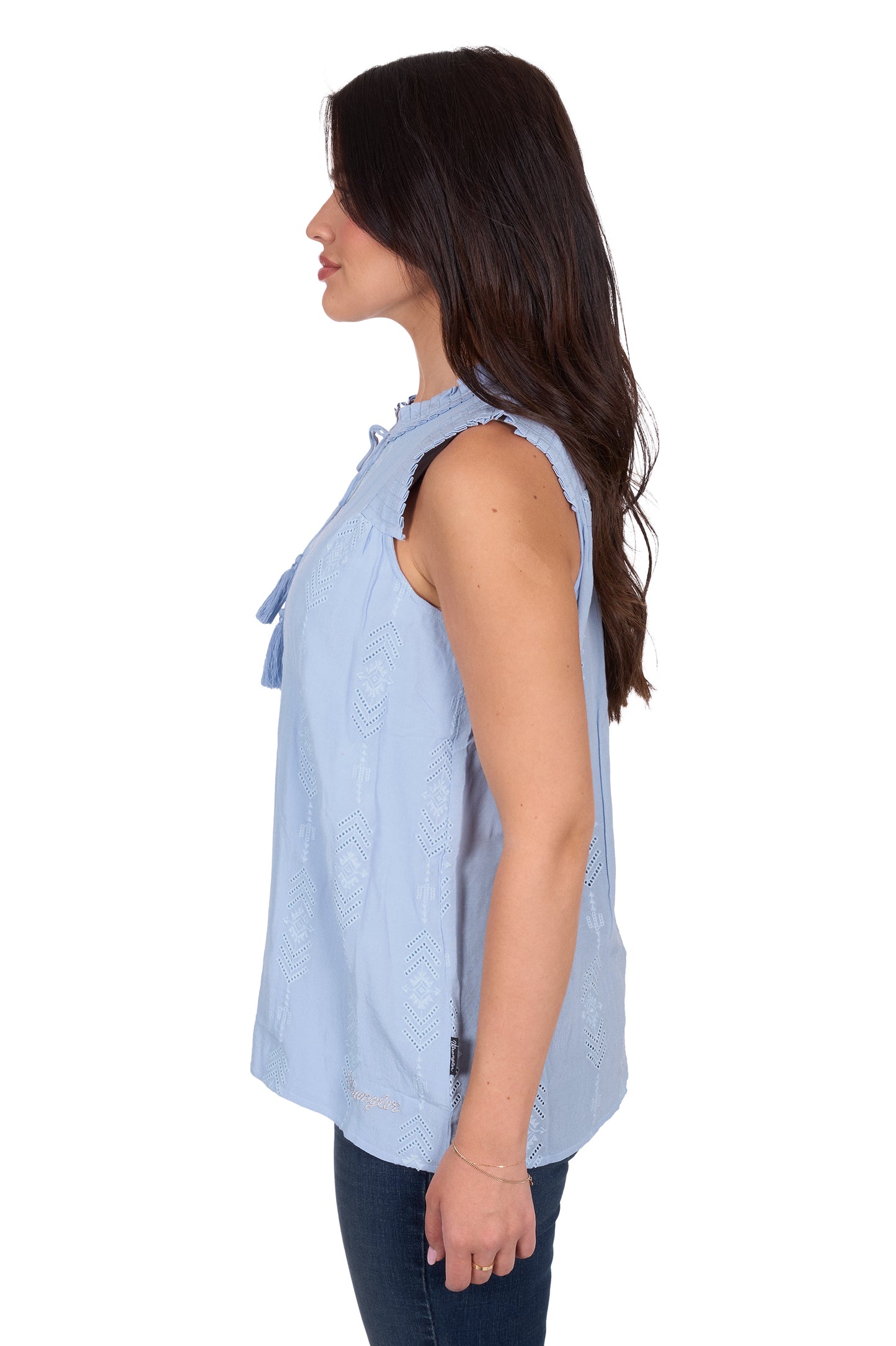 Wrangler Ladies Simone Sleeveless Blouse - X5S2536446