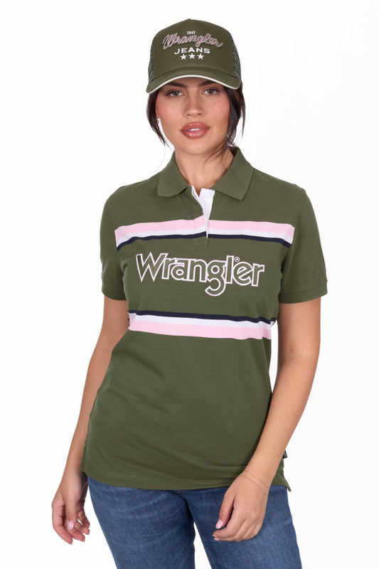 Wrangler Ladies Hallie S/S Polo - X5S2565410