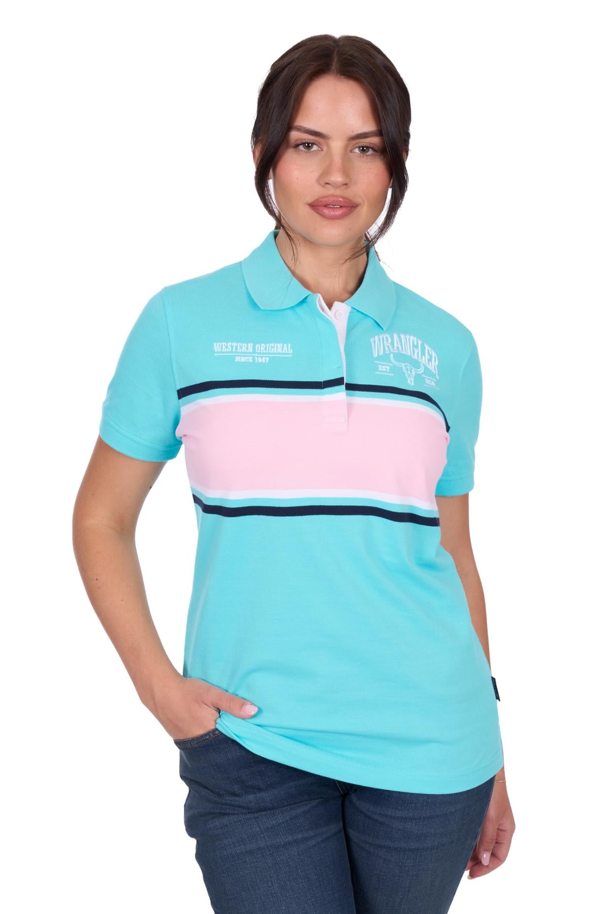 Wrangler Ladies Lyndel S/S Polo - X5S2565413