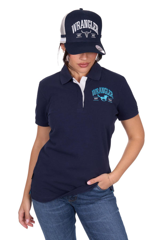 Wrangler Ladies Eliza S/S Polo - X5S2565415