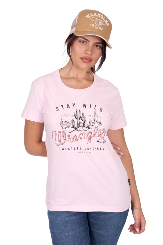 Wrangler Ladies S/S Tee - X5S2598418