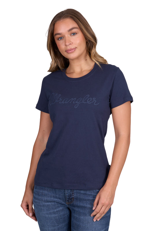 Wrangler Ladies Texas S/S Tee - X5S2598460