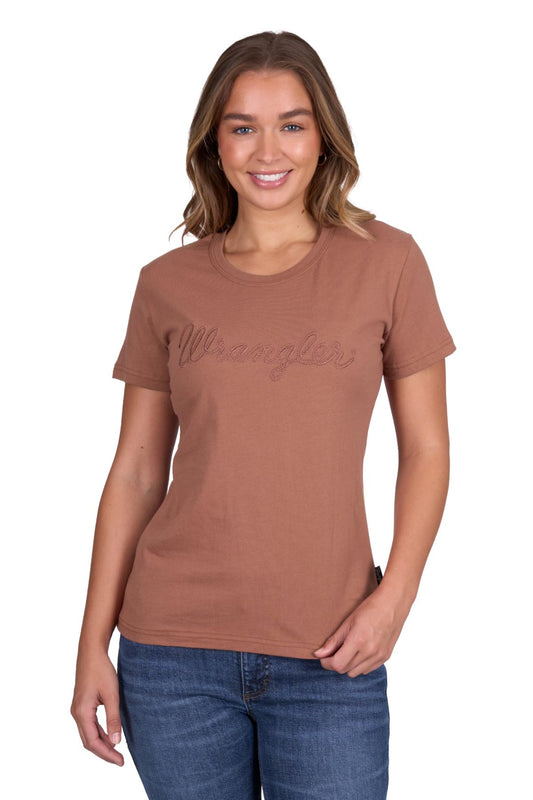 Wrangler Ladies Texas S/S Tee - X5S2598460