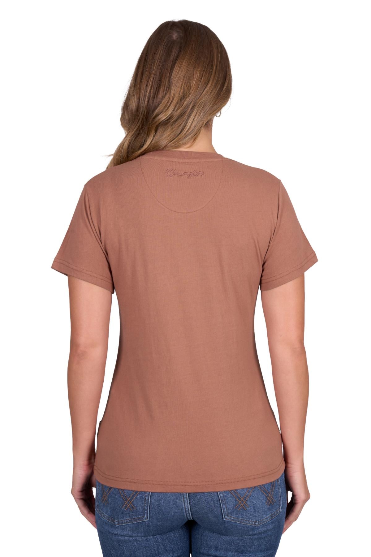 Wrangler Ladies Texas S/S Tee - X5S2598460