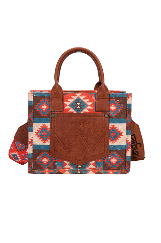 Wrangler Macy Aztec Crossbody Bag - X5S2910BAG - Coral