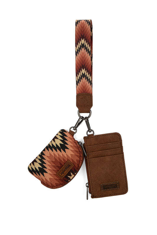 Wrangler Nevada Dual Pouch Wristlet - Copper