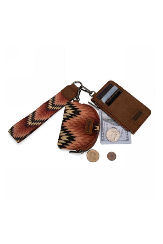 Wrangler Nevada Dual Pouch Wristlet - Copper