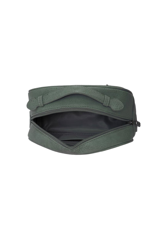 Wrangler Embroidered Cosmetic Bag - Camel