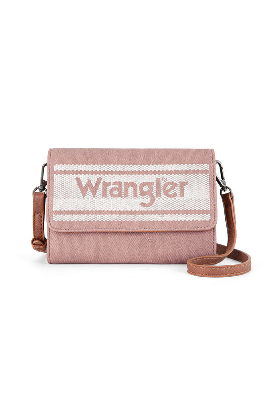 Wrangler Sierra Logo Crossbody Bag - Pink